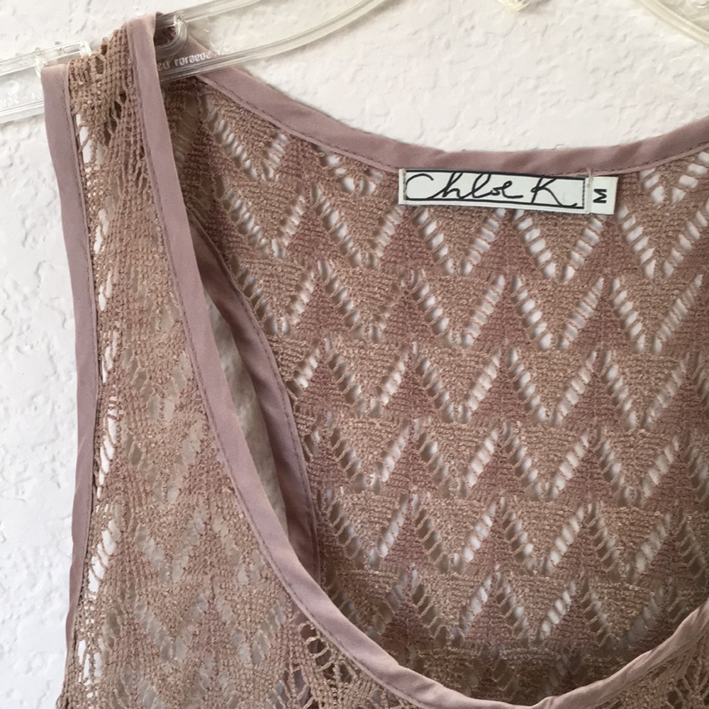 ⚡️2for$20⚡️Crocheted Tank - Picture 2 of 4